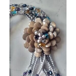 Joan Rivers Starlet Style Necklace, Lovely Silvery Statement Piece